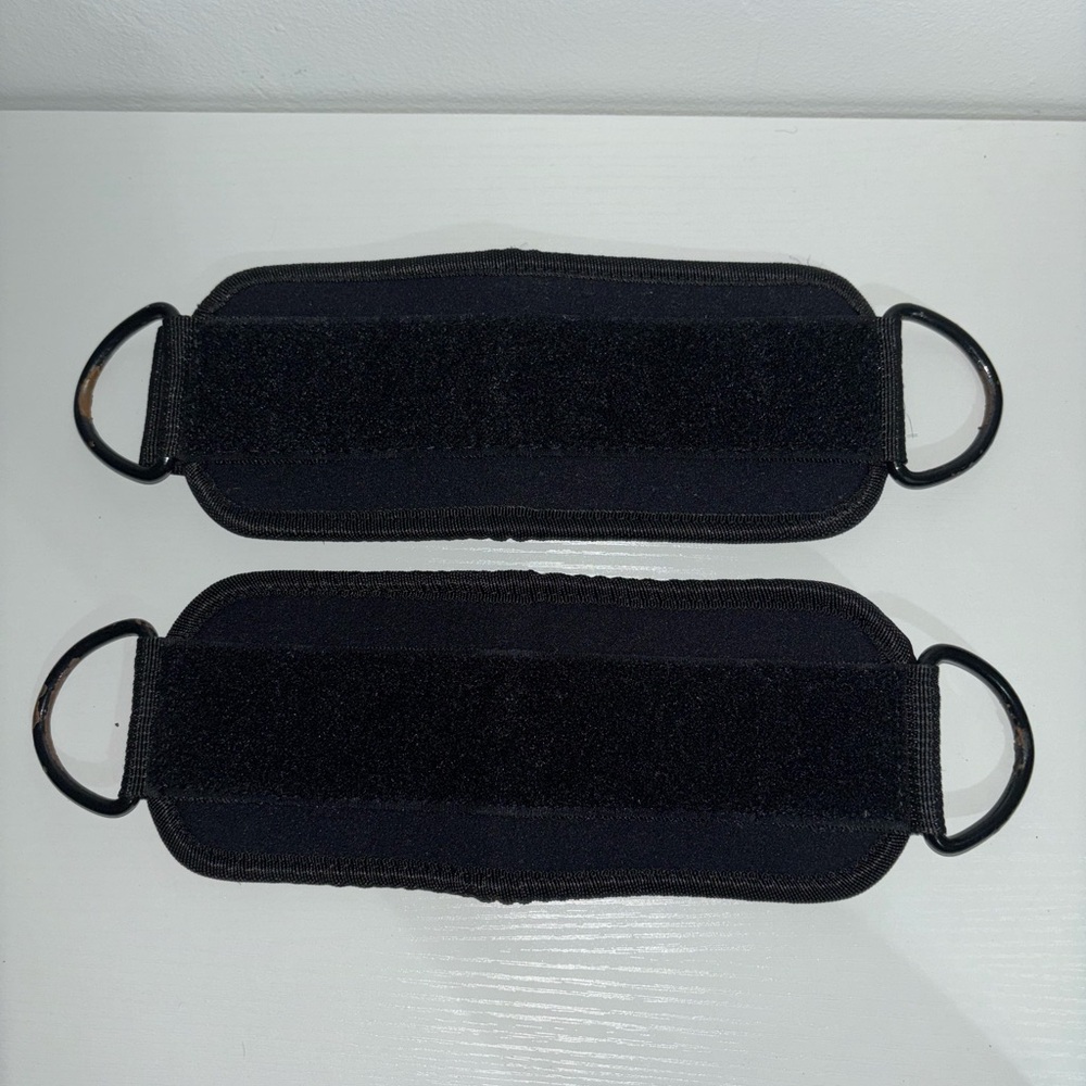 Gymreapers Ankle Straps Black - Picture 2 of 7
